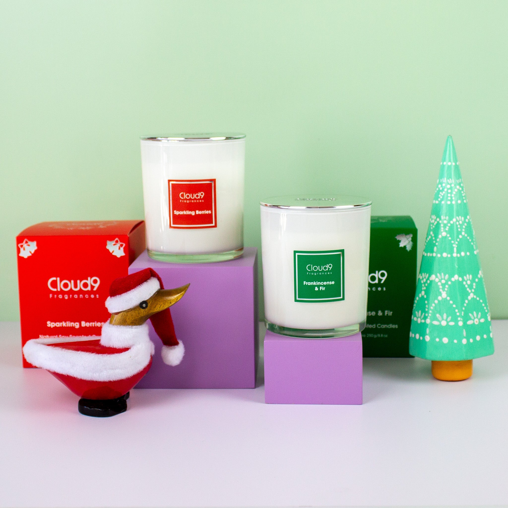 Christmas Duo Scented Candle Bundle