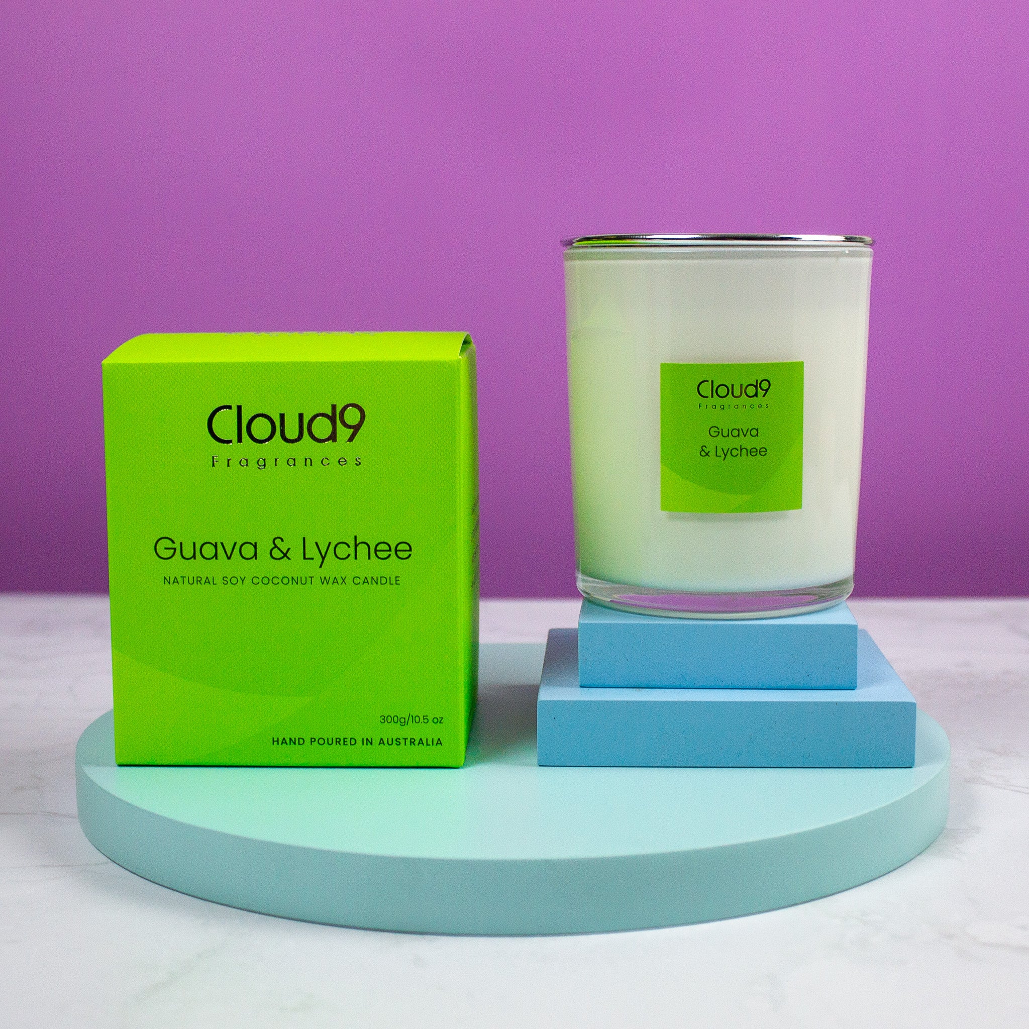 Guava & Lychee Scented Candle