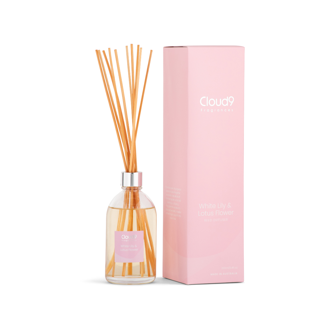 White Lily & Lotus Flower Reed Diffuser