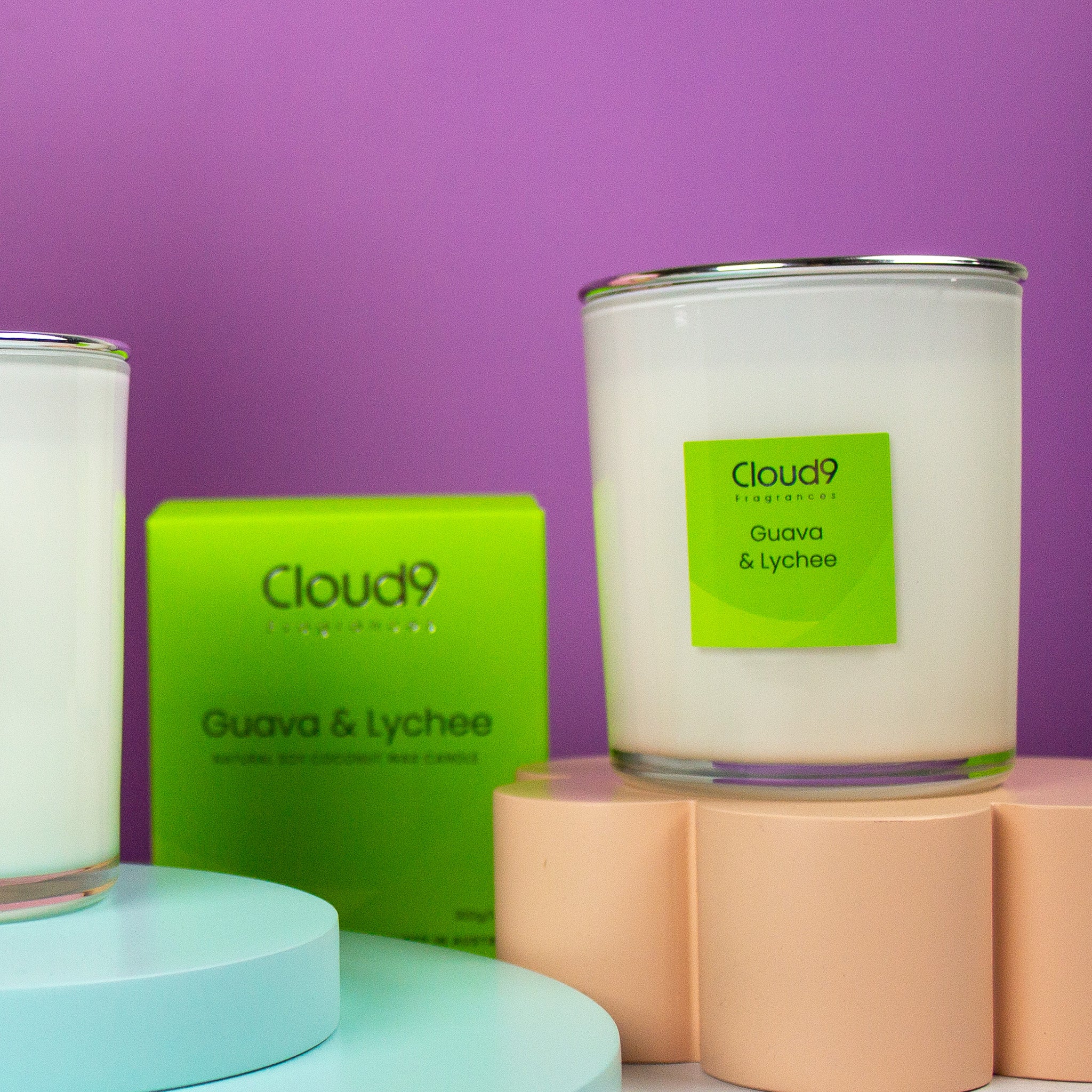 Guava & Lychee Scented Candle