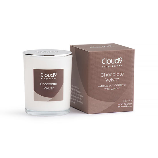 Chocolate Velvet Scented Candle Small