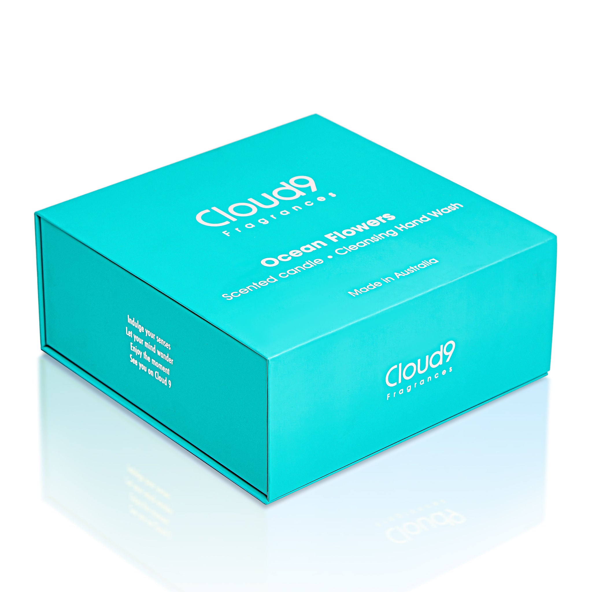 Ocean Flowers Candle & Hand Wash Gift Set