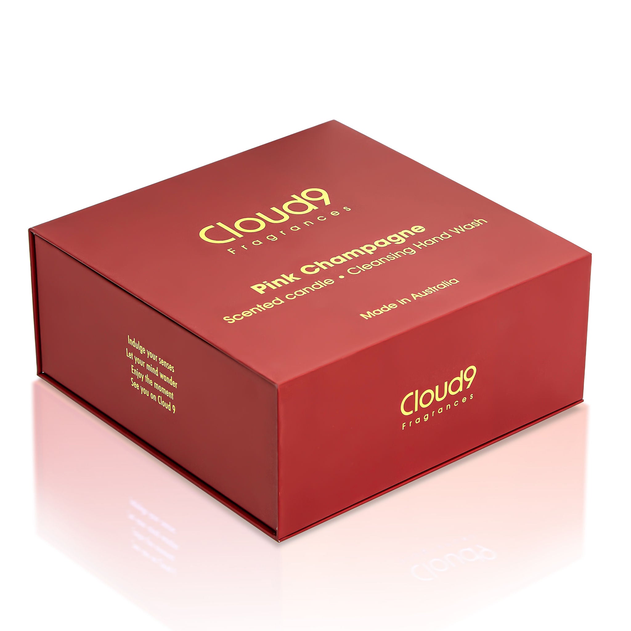 Pink Champagne Candle & Hand Wash Gift Set