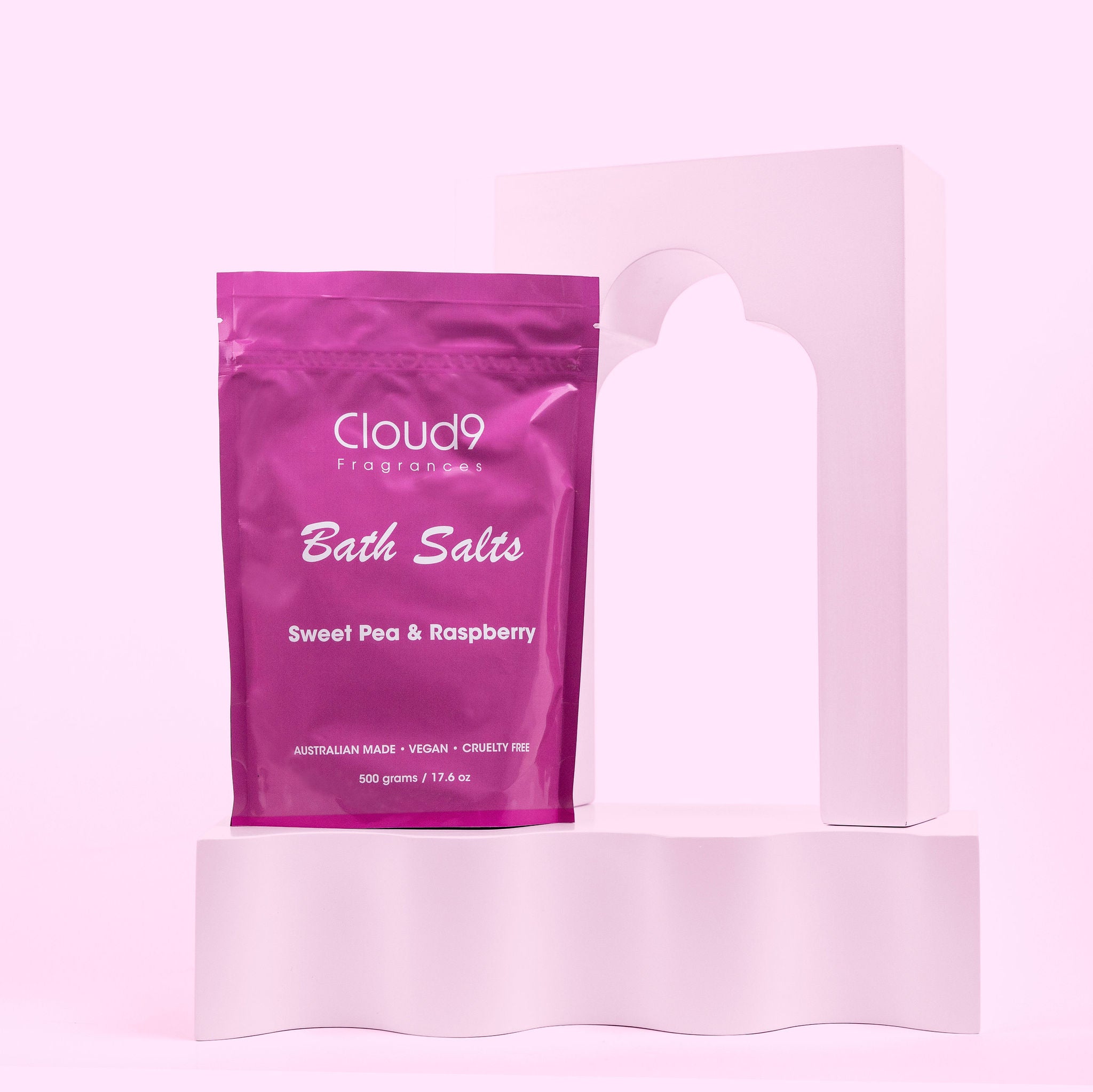 Sweet Pea & Raspberry Bath Salts