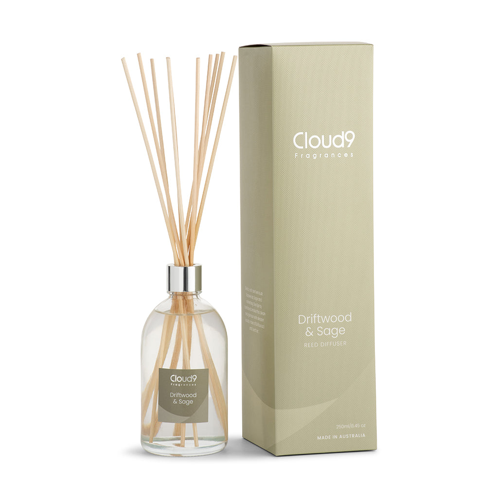 Sage Reed Diffuser Mrp Driftwood & Sage Reed Diffuser – Cloud Nine Fragrances
