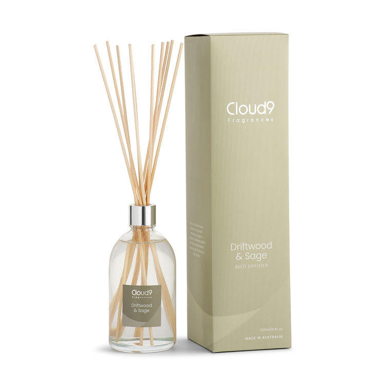 Driftwood & Sage Reed Diffuser – Cloud Nine Fragrances