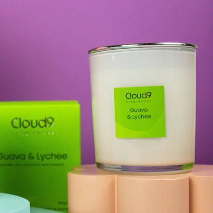 Guava &amp; Lychee Scented Candle Small