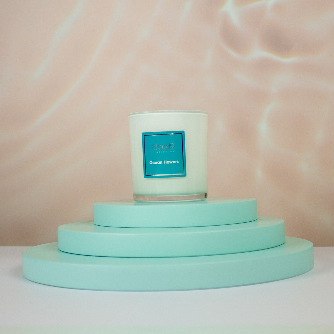 🎁 Ocean Flowers Scented Candle Glass (100% off)