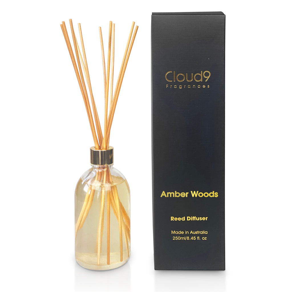 Amber Woods Reed Diffuser