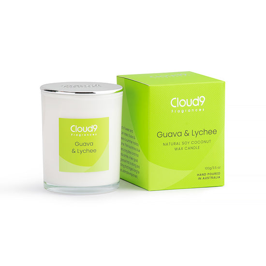 Guava & Lychee Scented Candle Small
