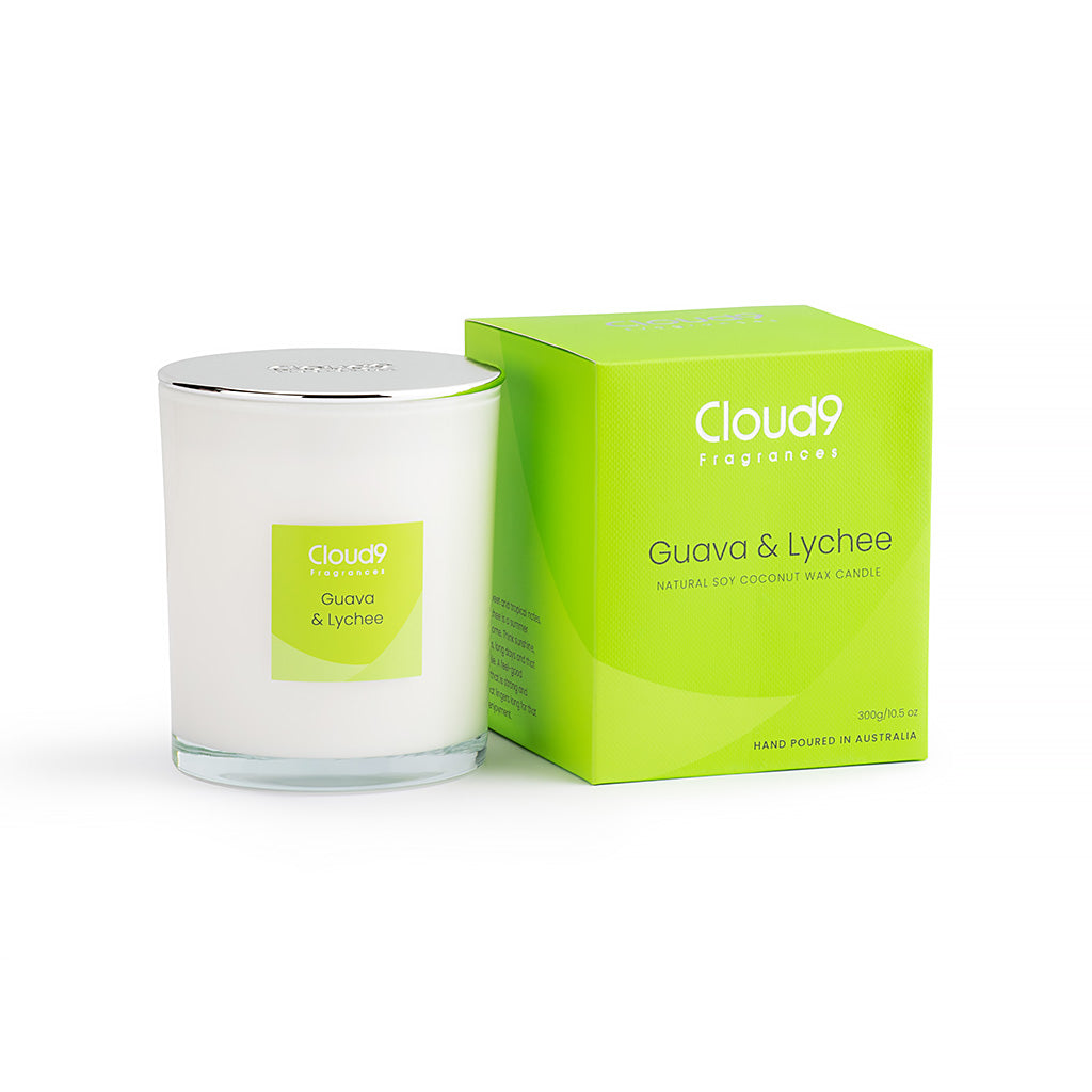 Guava &amp; Lychee Scented Candle