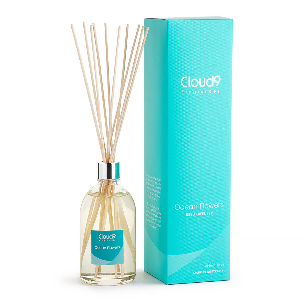 Ocean Flowers Reed Diffuser – Cloud Nine Fragrances