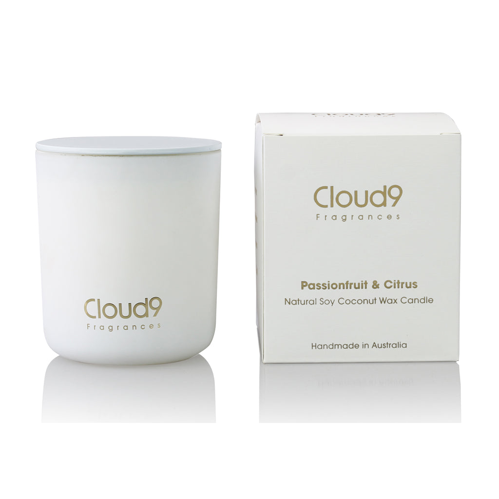 Passionfruit &amp; Citrus Scented Candle