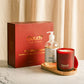 Pink Champagne Candle & Hand Wash Gift Set