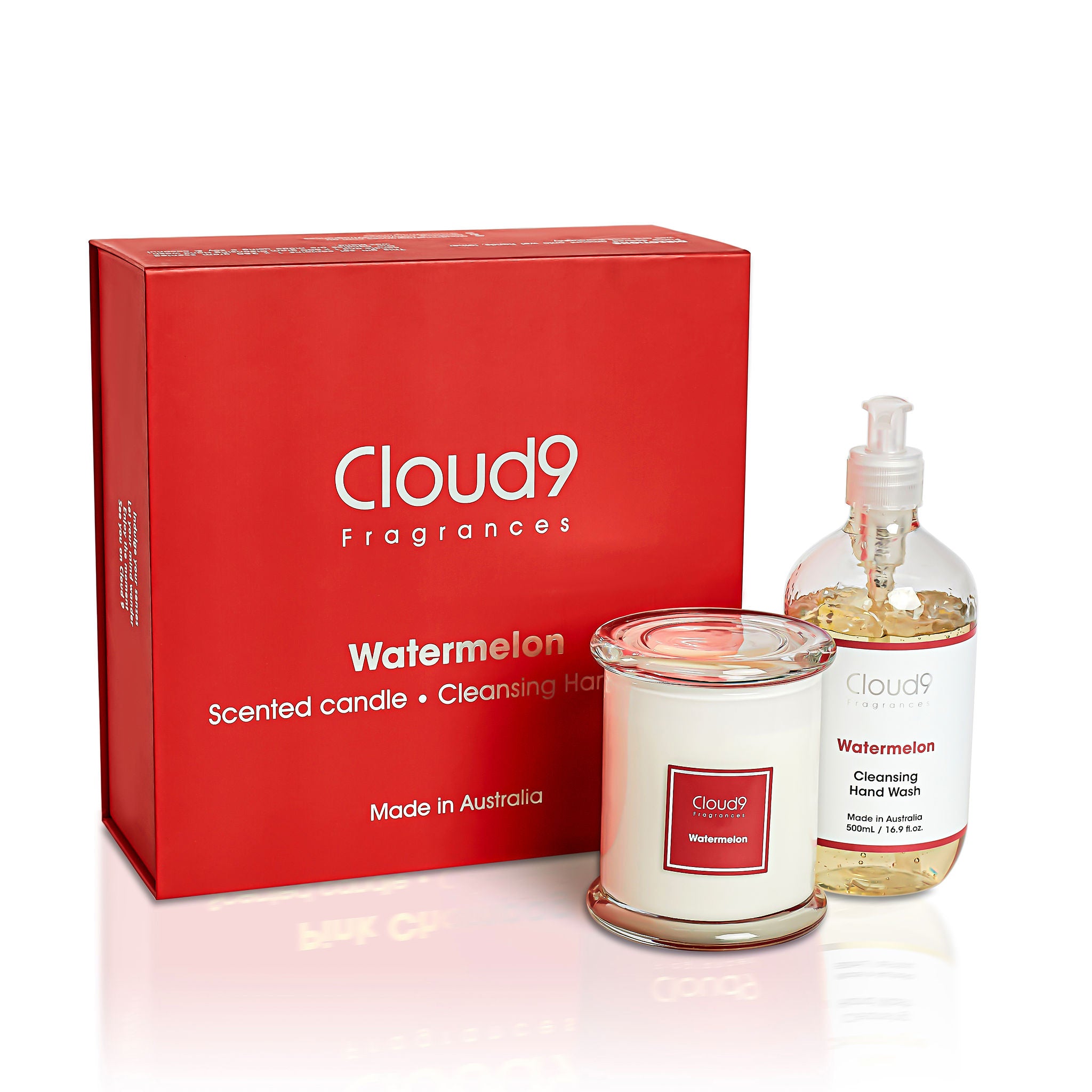 Watermelon Candle &amp; Hand Wash Gift Set