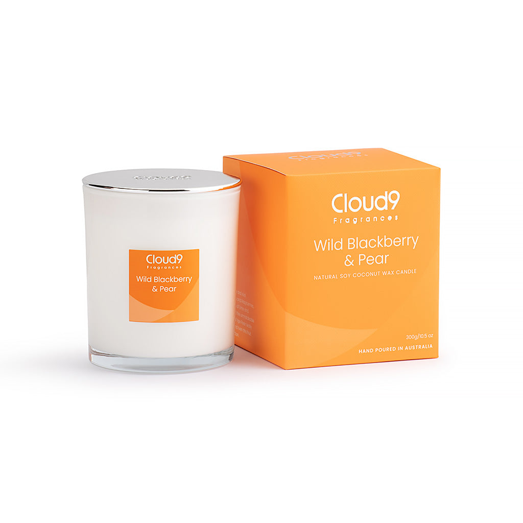 Wild Blackberry & Pear Scented Candle