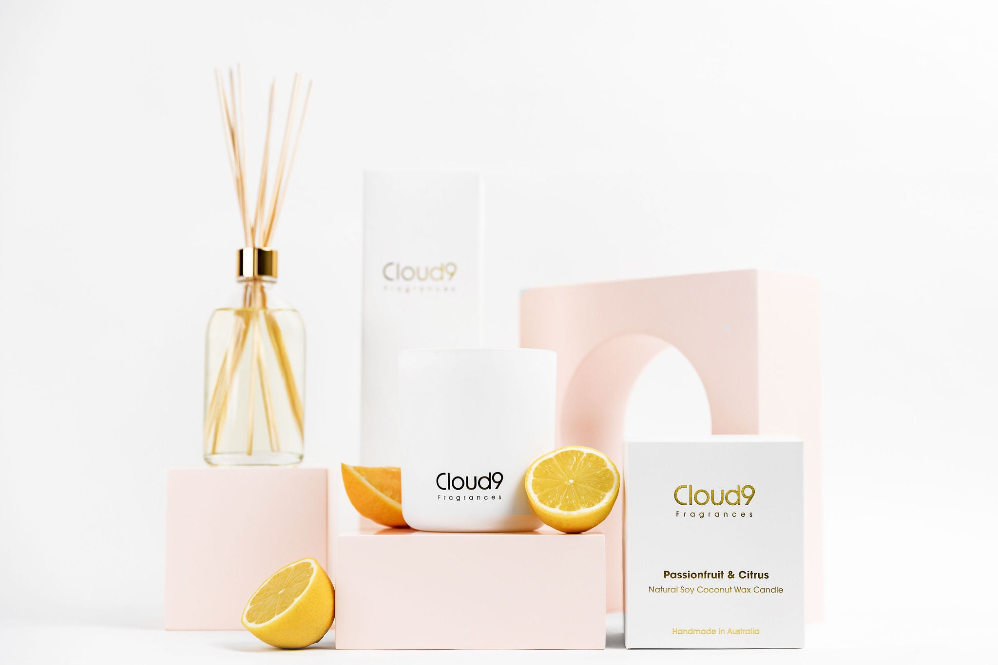 Cloud 9 Boutique Candle &amp; Diffuser Set