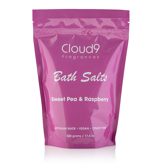 Sweet Pea & Raspberry Bath Salts